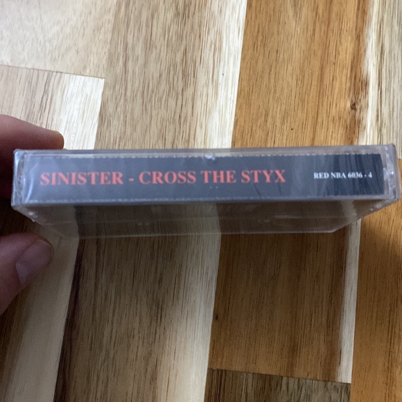 SINISTER - Cross The Styx 1992 Cassette ( Collectible) Nuclear Blast America - Picture 5 of 6